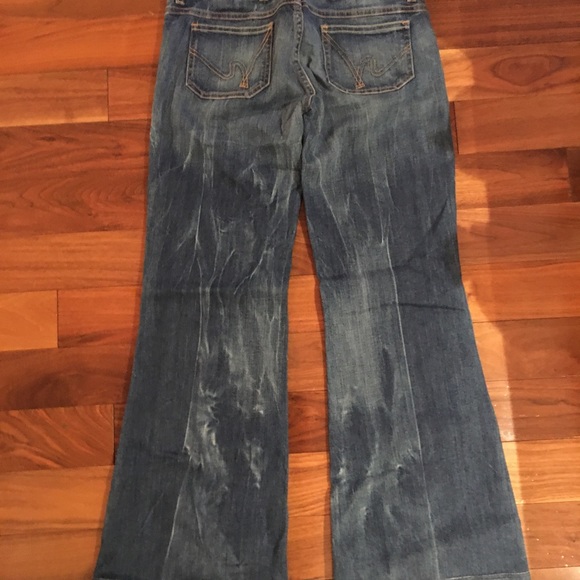 27 Wide Leg CITIZENS OF HUMANITY distressed boho flare style jeans 🤩 - Picture 2 of 9